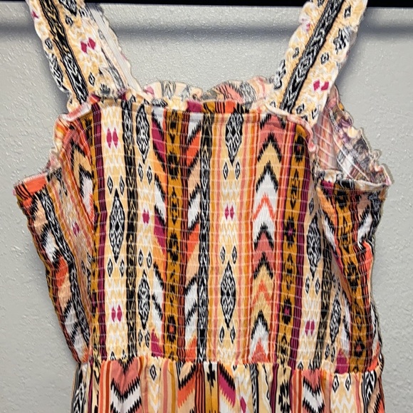 Cato NWT Aztec Colorful Smocked Sleeveless Top: 3028 - Picture 2 of 10